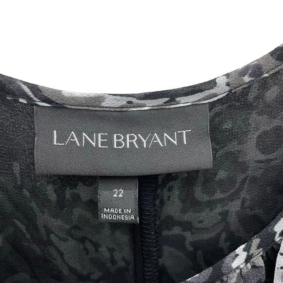 Lane Bryant Floral Paisley Tank Top Size 22 - Picture 6 of 11